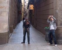 In front of Palau de la Musica Catalana