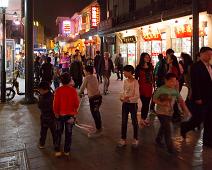 Beijing, Dashilan street, Kina : Beijing, Dashilan street, Kina