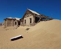 Kolmanskop, Lærerboligen, Namibia : Kolmanskop, Lærerboligen, Namibia