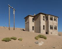 Kolmanskop, Kvartermesterboligen, Namibia : Kolmanskop, Kvartermesterboligen, Namibia