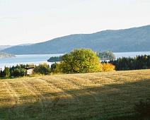 Utsikt fra Stor�en g�rd mot Tyrifjorden