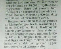 Raknehaugen informasjonsplakat