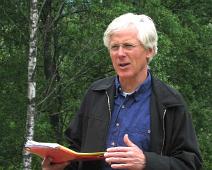 Petter forteller om Raknehaugen