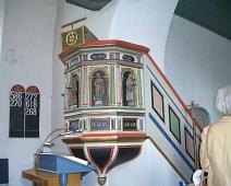 Prekestolr i Nannestad kirke
