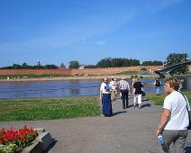 Novgorod kreml over Volchov