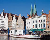 Båttur på Trave   Lübeck : Lübeck
