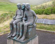 Gjogv, Monument for Skibbrudne