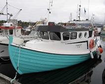 Thorshavn, dagens båter m tradisjonelle skrog