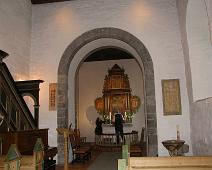 Interiør   Haslum kirke : Haslum kirke