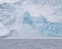 Norge, Smeerenburgbreen, Svalbard, Svalbardlandskap, kalving : Norge, Smeerenburgbreen, Svalbard, Svalbardlandskap, kalving