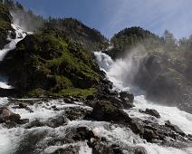 Hordaland, Låtefossen, Norge, Rosendal : Hordaland, Låtefossen, Norge, Rosendal