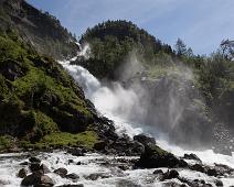 Hordaland, Låtefossen, Norge, Rosendal : Hordaland, Låtefossen, Norge, Rosendal