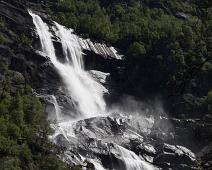 Hordaland, Norge, Rosendal, Tjørnadalsfossen : Hordaland, Norge, Rosendal, Tjørnadalsfossen