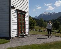 Else M. Skarheim f. 1947, Hordaland, Norge, Rosendal, Ænes kyrkje : Else M. Skarheim f. 1947, Hordaland, Norge, Rosendal, Ænes kyrkje