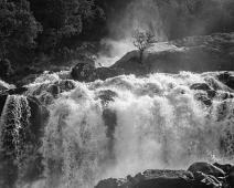 Hattebergsfossen, Hordaland, Norge, Rosendal : Hattebergsfossen, Hordaland, Norge, Rosendal